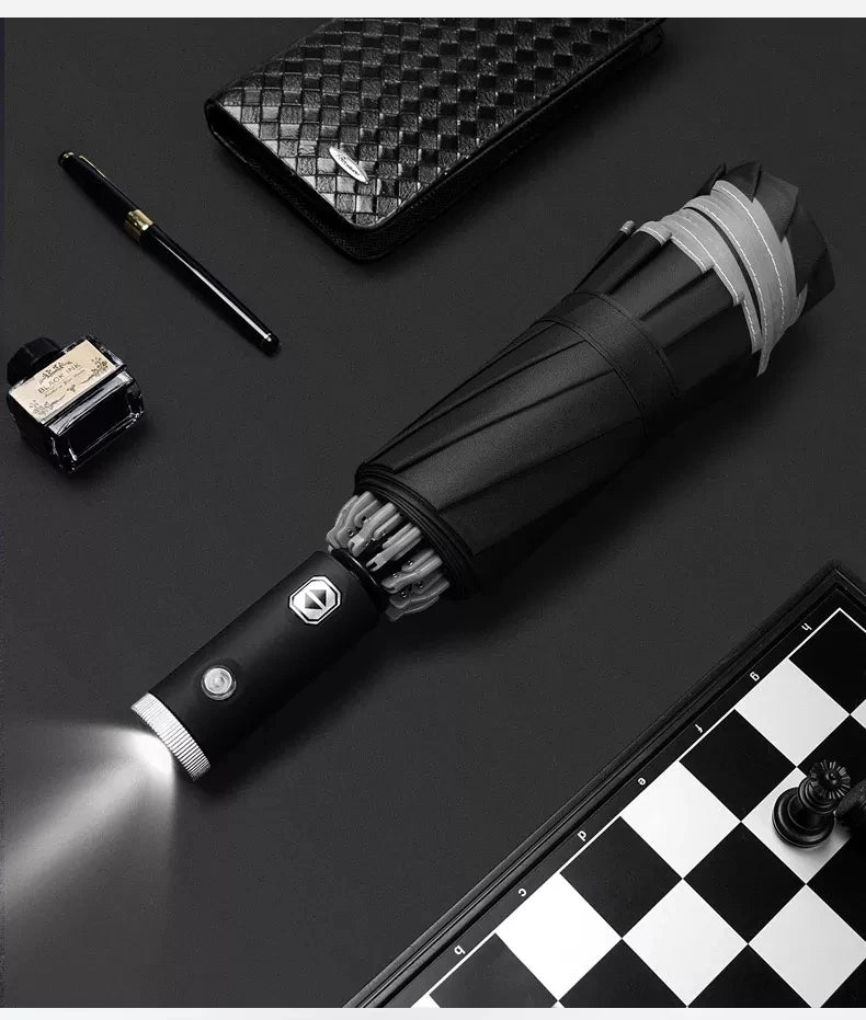 LED Umbrella With Flashlight