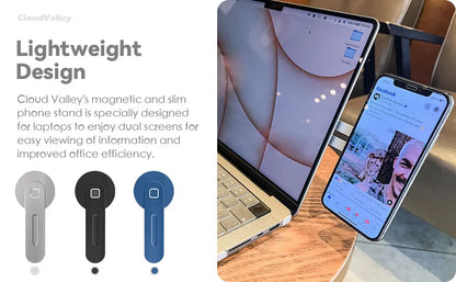 Magnetic Laptop Phone Holder