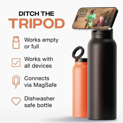 MagSip - Water Bottle & Phone Stand