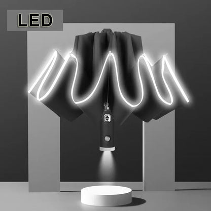 LED Umbrella With Flashlight