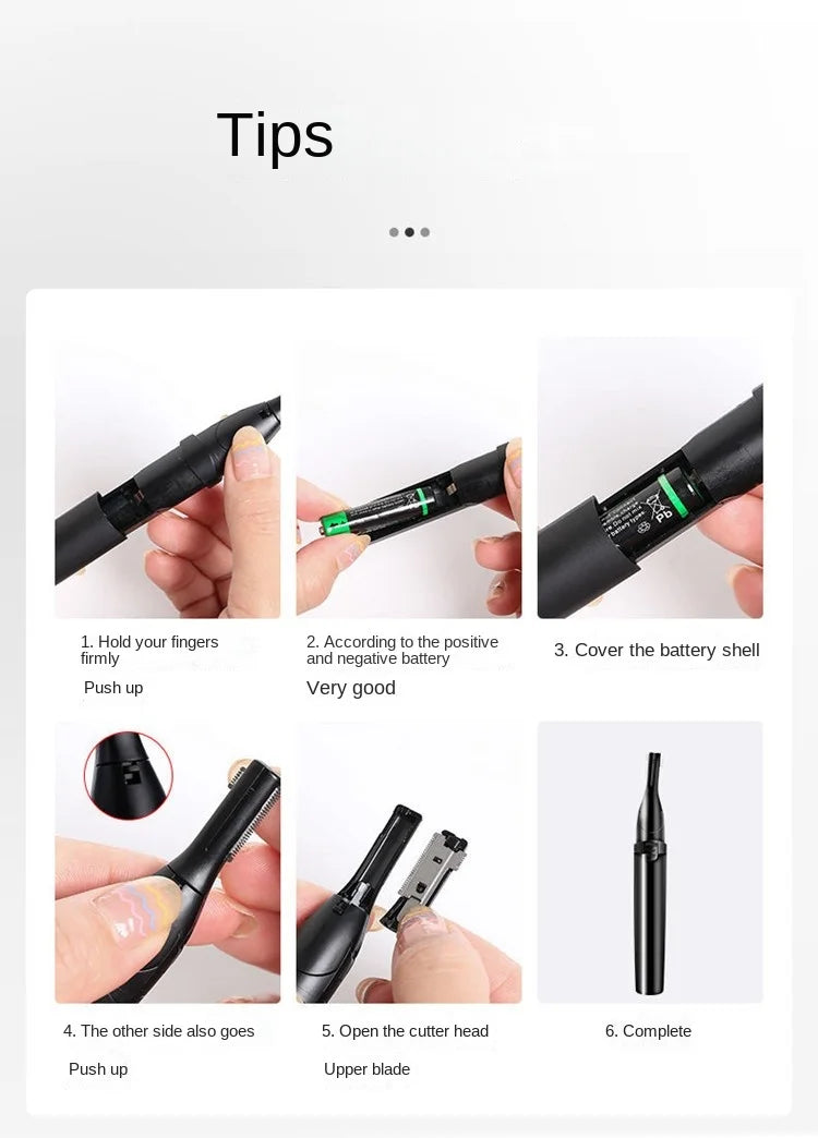 Portable Electric Eyebrow Trimmer